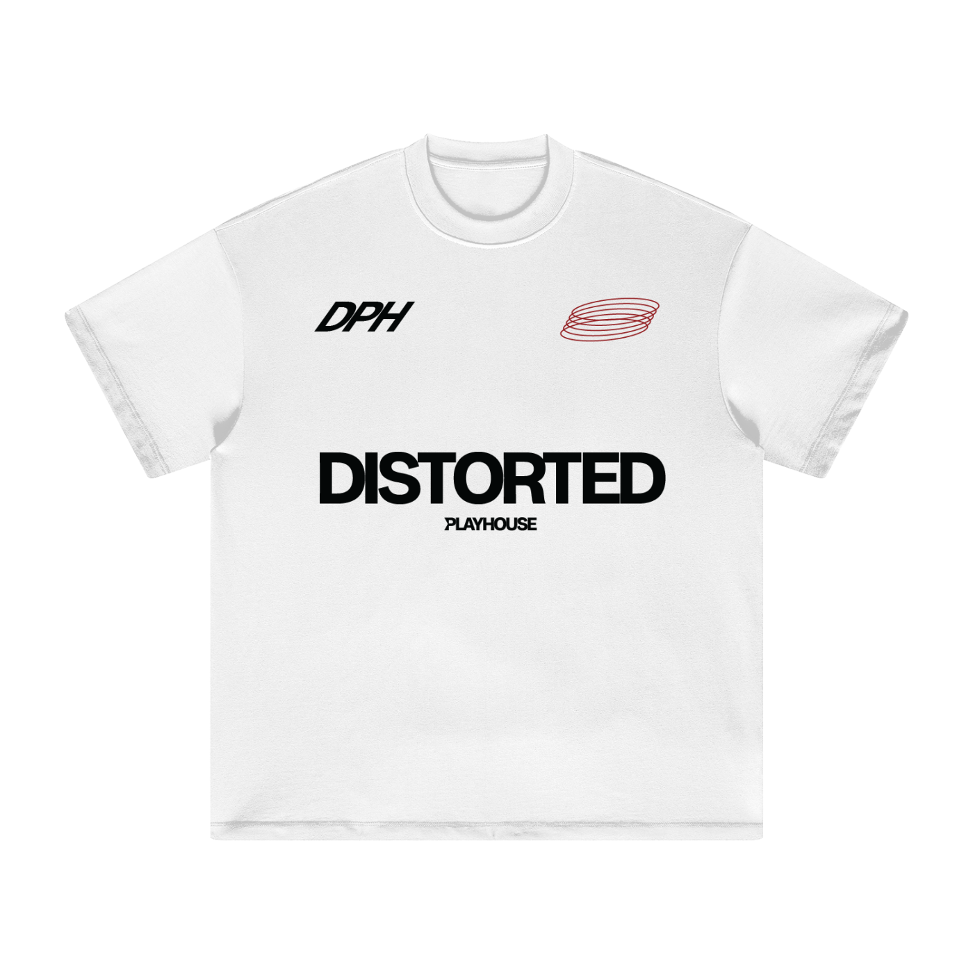 Distorted FC Heavy Tee - White