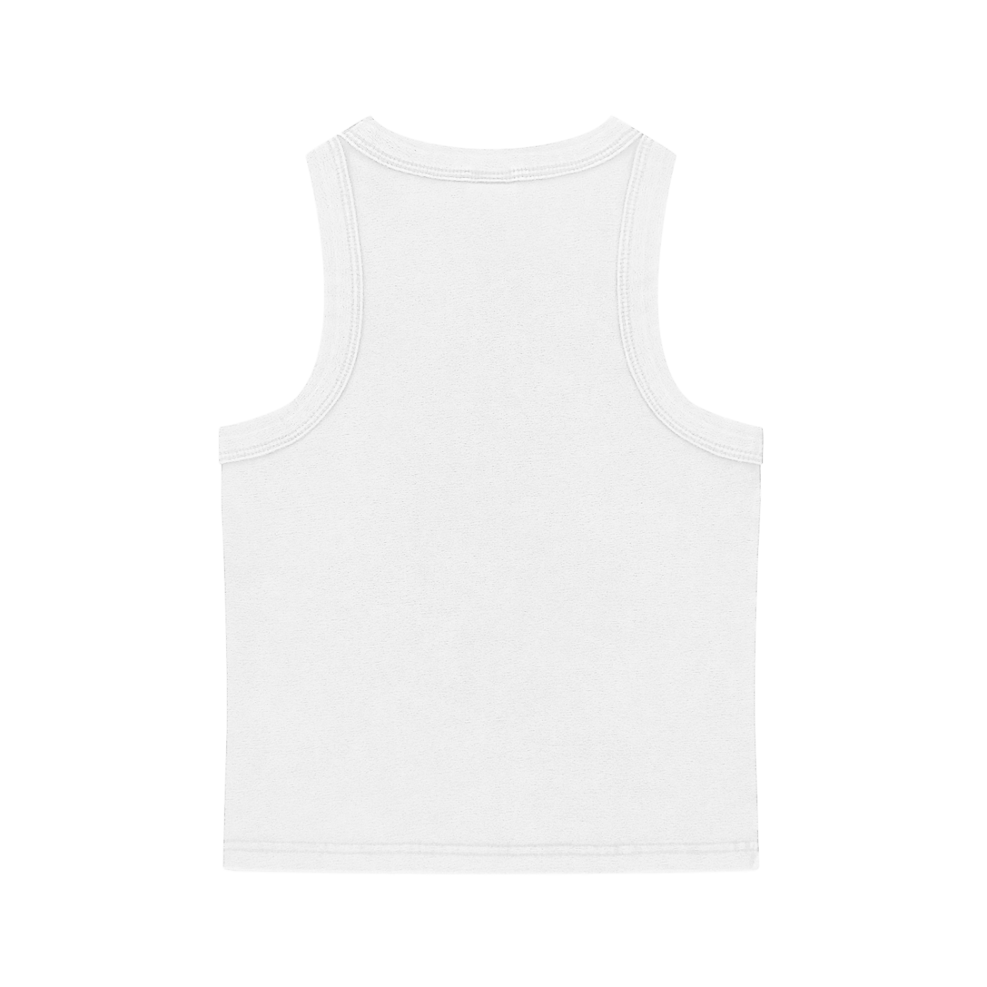 Everyday Error Rib Tank - White