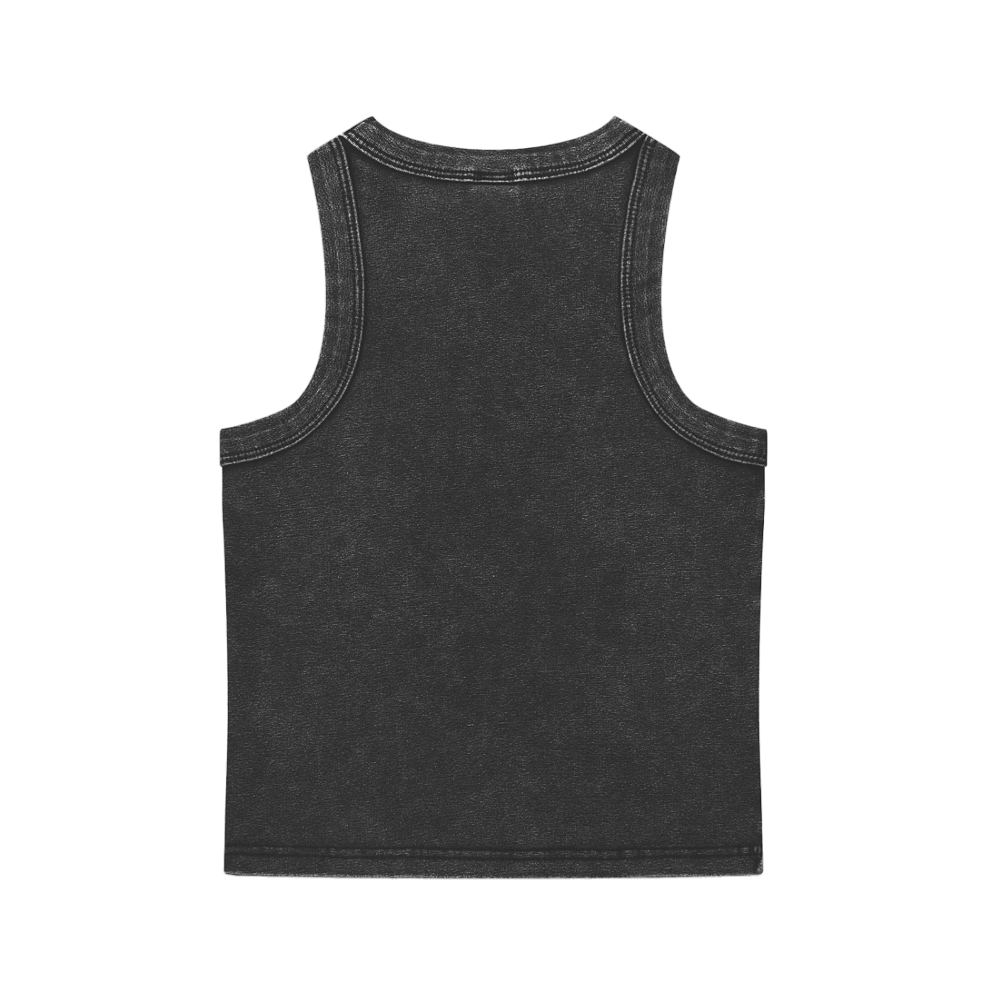 Everyday Error Rib Tank - Black
